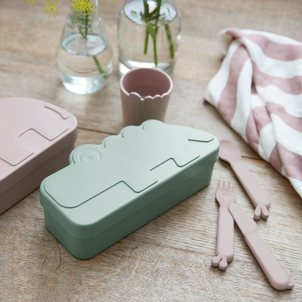 Caja para almuerzo - Croco - Mostaza