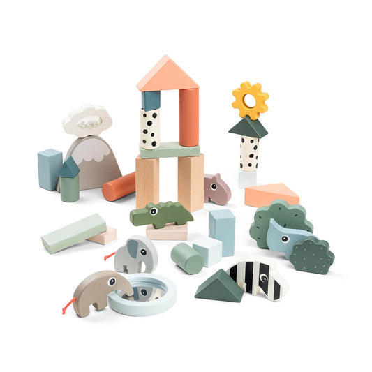 Bloques construcción 34 piezas DEER FRIENDS Done by Deer colour mix