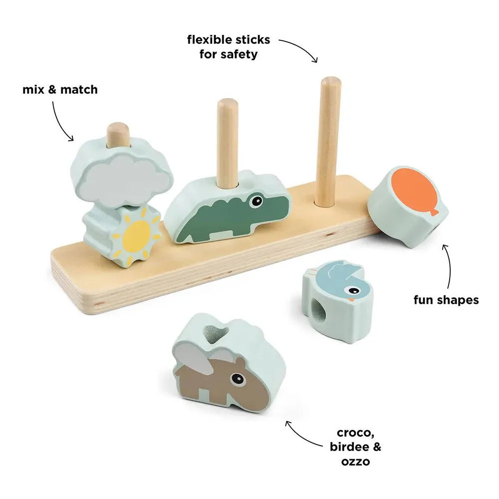 Nube de Madera Feliz Done By Deer